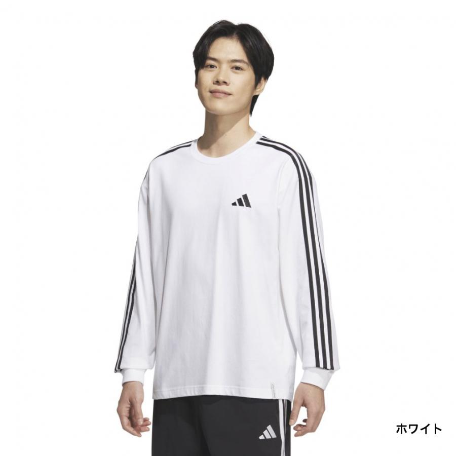 adidas（アディダス） メンズ 長袖 Tシャツ エッセンシャルズ プラス