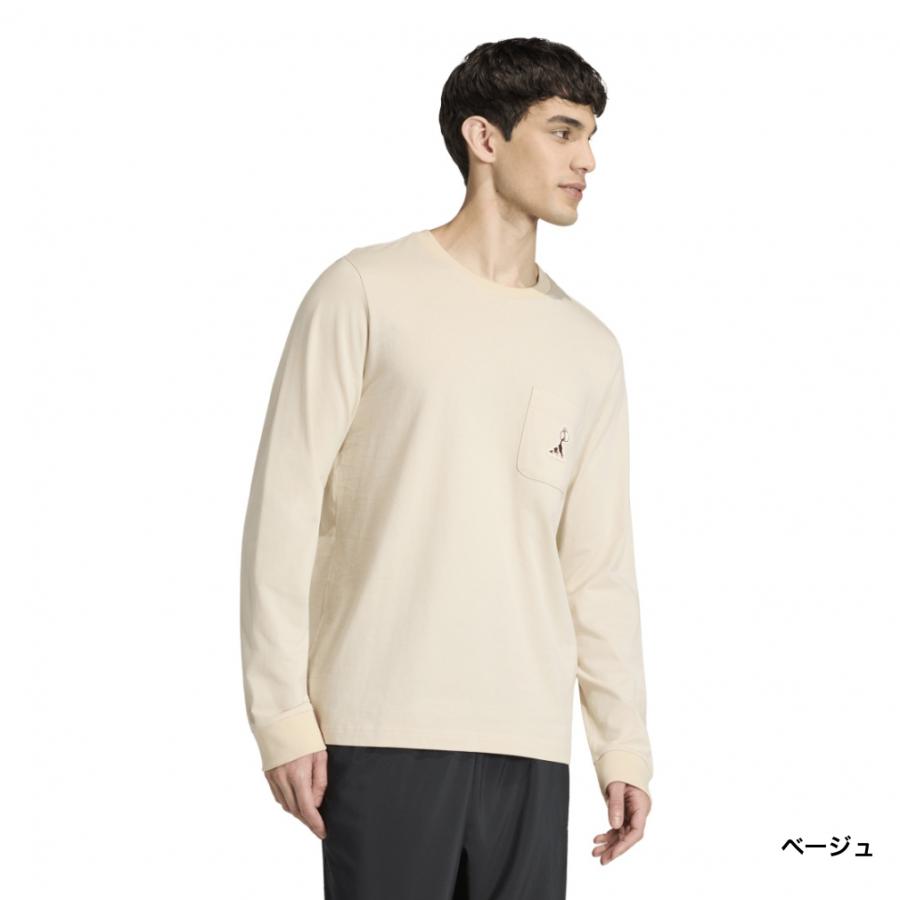 adidas（アディダス） メンズ 長袖 Tシャツ コーヒー カフェ ポア 長袖