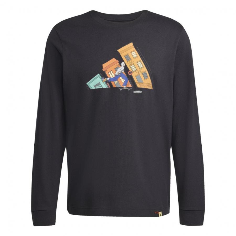 adidas（アディダス） メンズ 長袖 Tシャツ ドゥードゥルハント