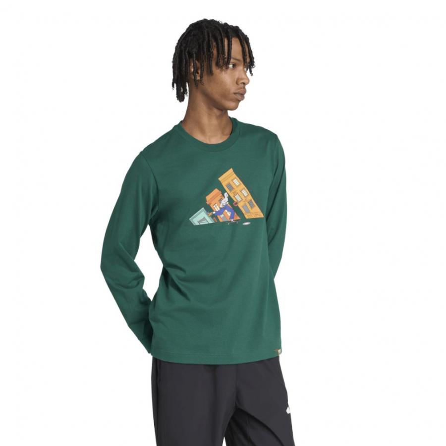 美品　adidas アディダス　長袖　Tシャツ　パンツ　セットアップ　Lサイズ adidas（アディダス） tシャツ アディカラー クラシックス スリー