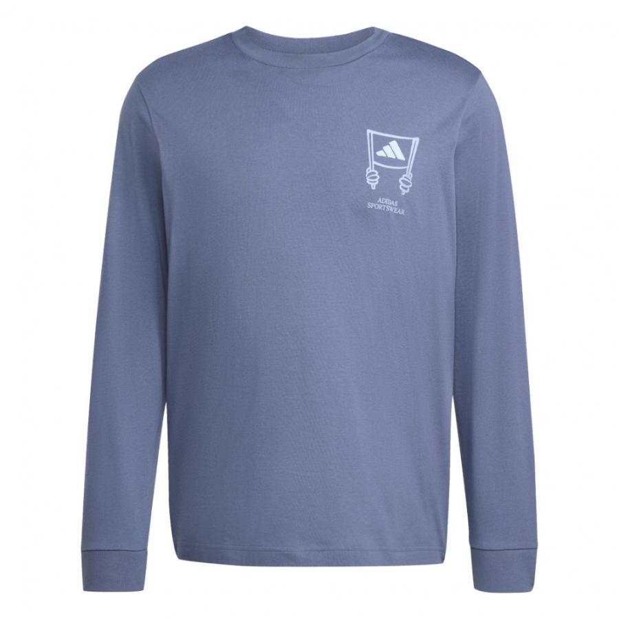 adidas（アディダス） メンズ 長袖 Tシャツ スタジアム クラウド