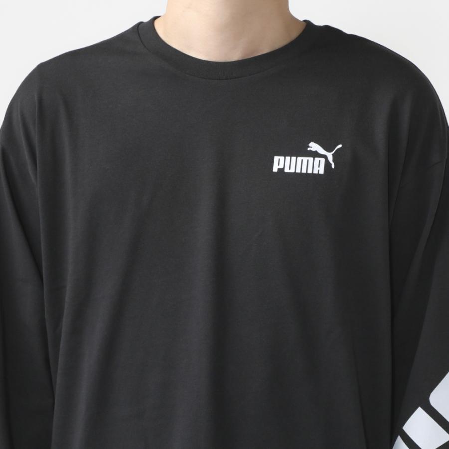 プーマ メンズ 長袖 Tシャツ PUMA POWER MX LS Tシャツ 680687 