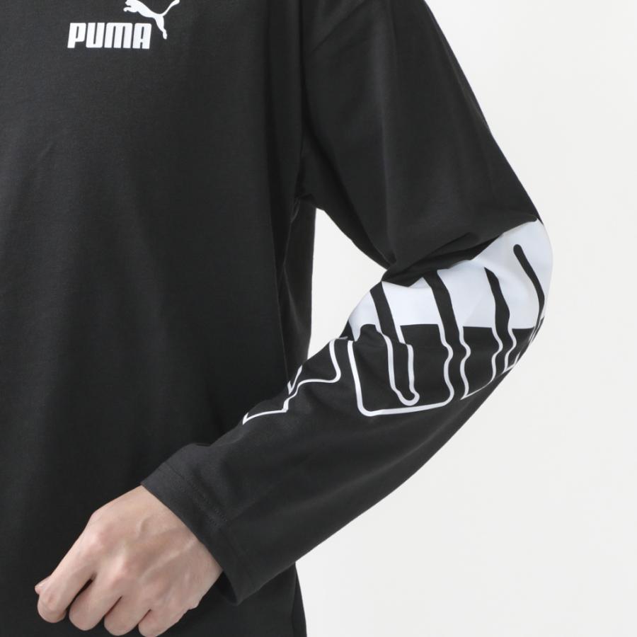 プーマ メンズ 長袖 Tシャツ PUMA POWER MX LS Tシャツ 680687 