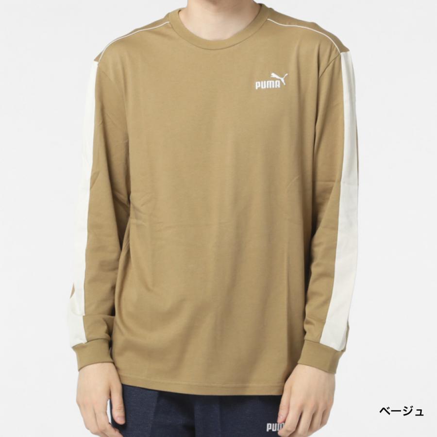 プーマ メンズ 長袖 Tシャツ CORE HERITAGE LS Tシャツ 677674 85