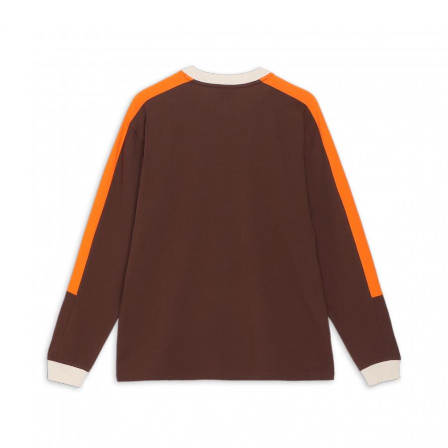 CAPRICIEUX LEMAGE ブラウン シースルー 長袖Tシャツ ロゴ CAPRICIEUX LEMAGE ブラウン シースルー 長袖Tシャツ ロゴ CAPRICIEUX