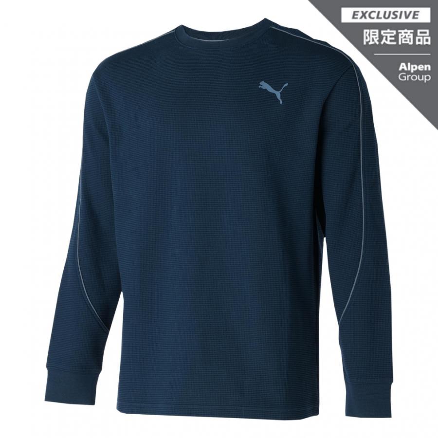 PUMA（プーマ） メンズ 長袖 Tシャツ LS ワッフル クルー 673030