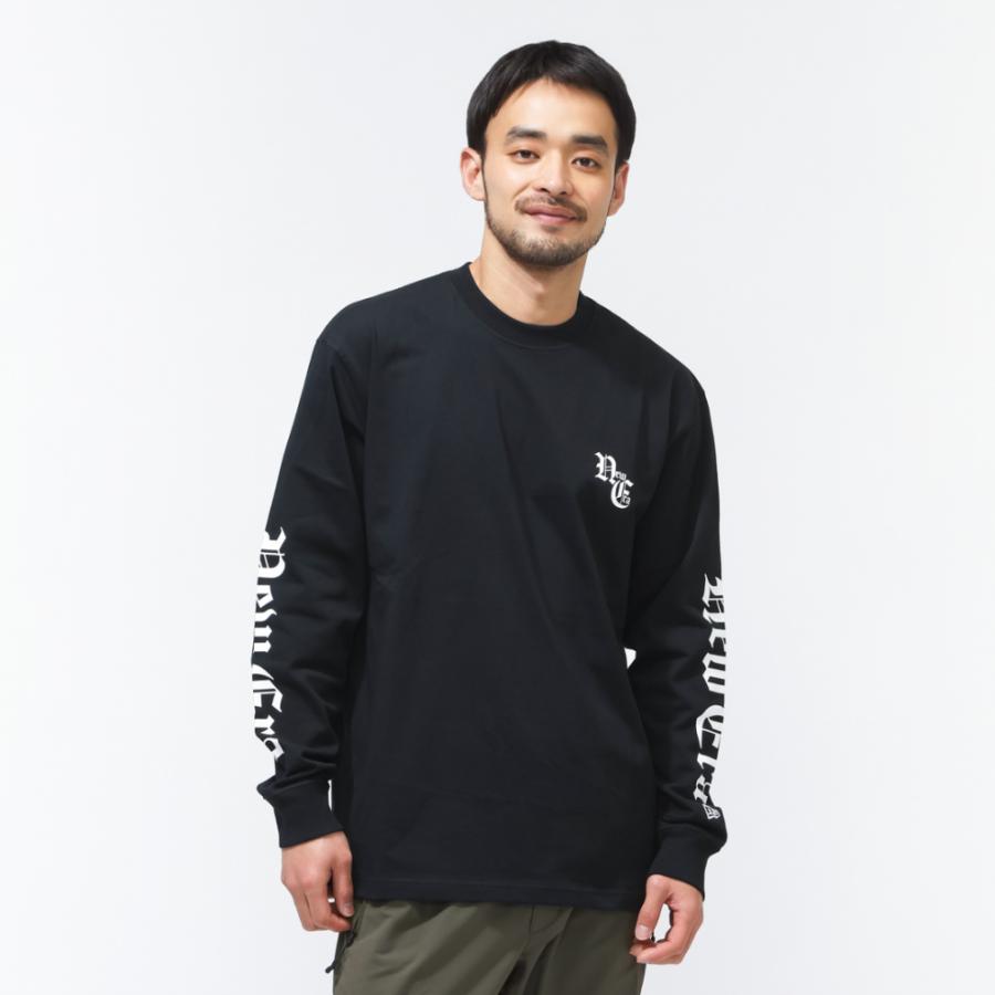 ニューエラ セーター ブラック 長袖 新品 未使用品 限定 レア NEW ERA（ニューエラ） メンズ 長袖 Tシャツ LS CT TEE OLD ENGLISH