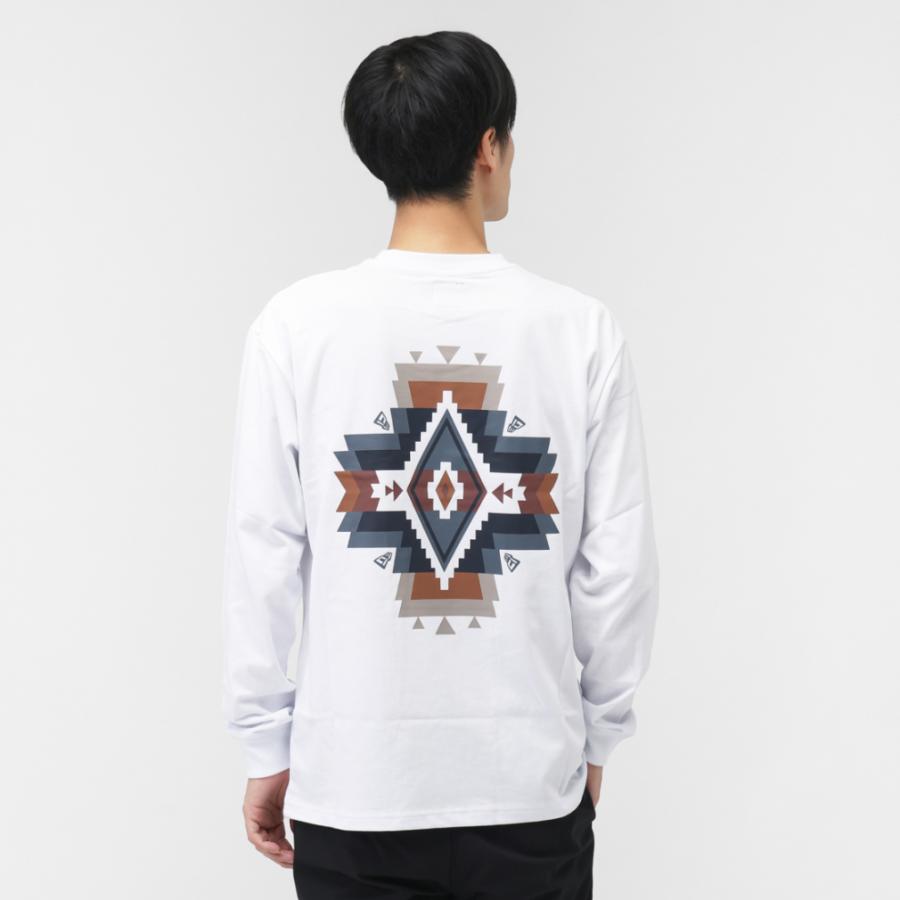 NEW ERA（ニューエラ） メンズ 長袖 Tシャツ LS CT TEE PENDLETON WHI
