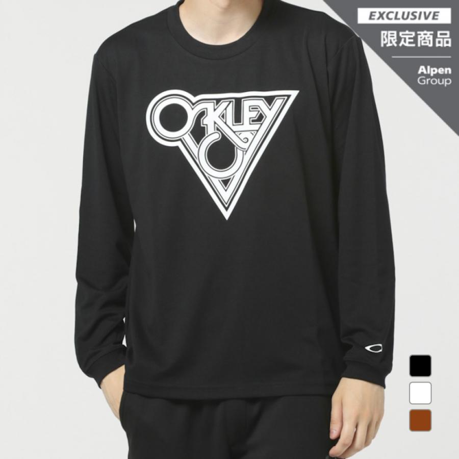 OAKLEY（オークリー） メンズ 長袖 Tシャツ BORDERLESS STENCIL L/S