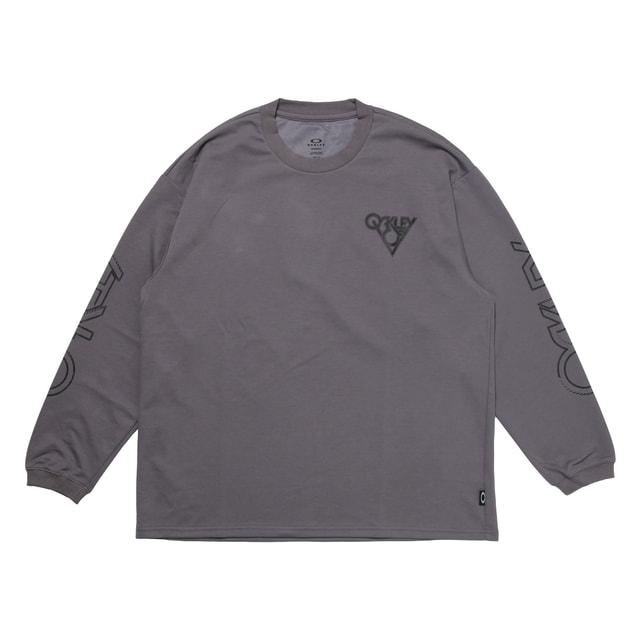 OAKLEY（オークリー） メンズ 長袖 Tシャツ BORDERLESS SDW L/S TEE