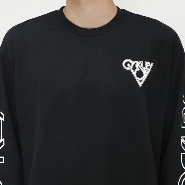 OAKLEY（オークリー） メンズ 長袖 Tシャツ BORDERLESS SDW L/S TEE