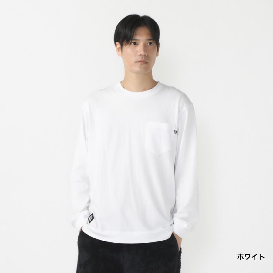 CONVERSE コンバース メンズ 長袖 Tシャツ LS ポケット TEE ロングスリーブポケットTシャツ 4130004 スポーツウェア ...