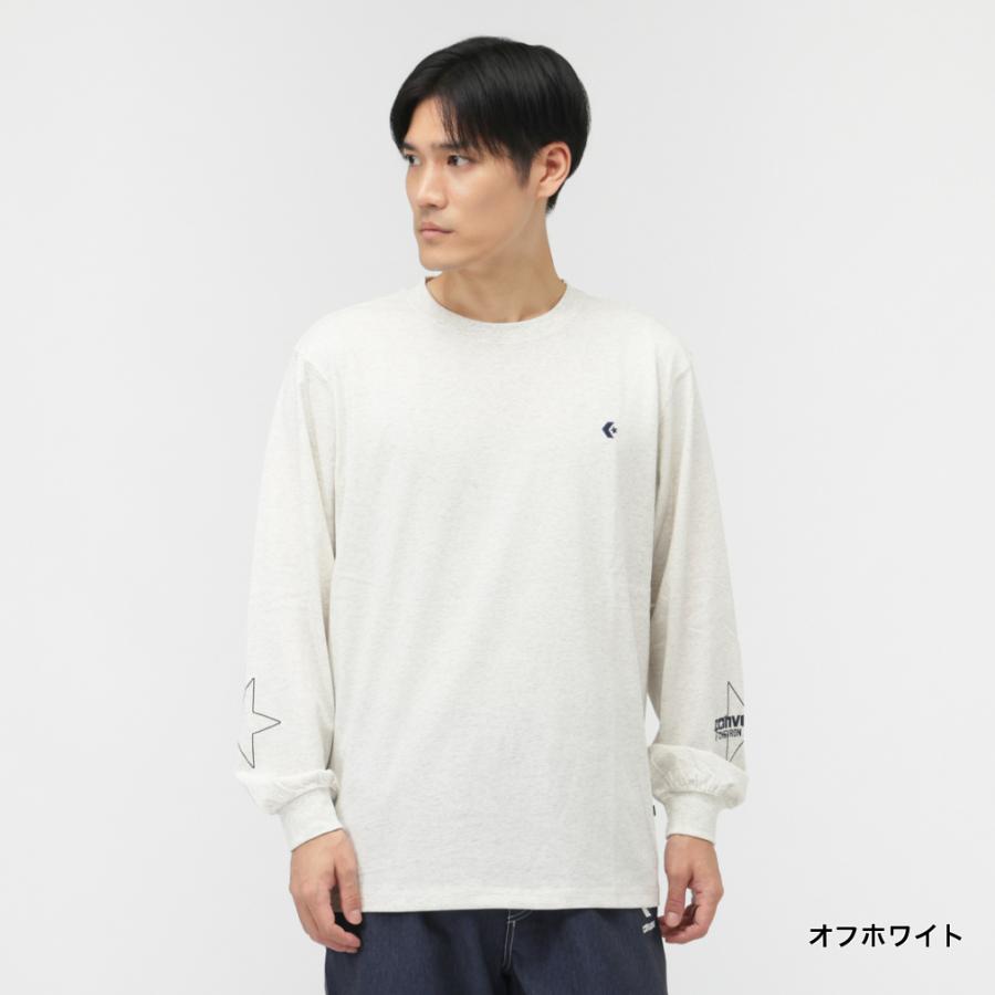 CONVERSE（コンバース） メンズ 長袖 Tシャツ スター PT ロング