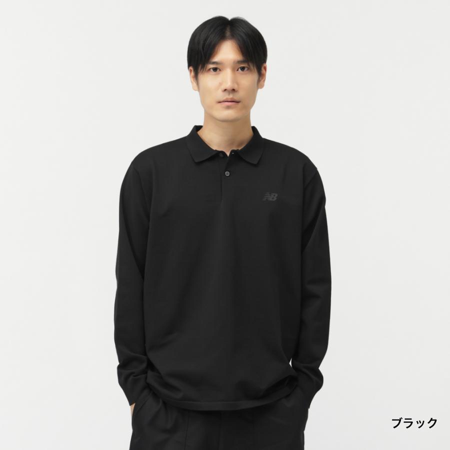 New Balance（ニューバランス） THE CITY メンズ 長袖 ポロシャツ