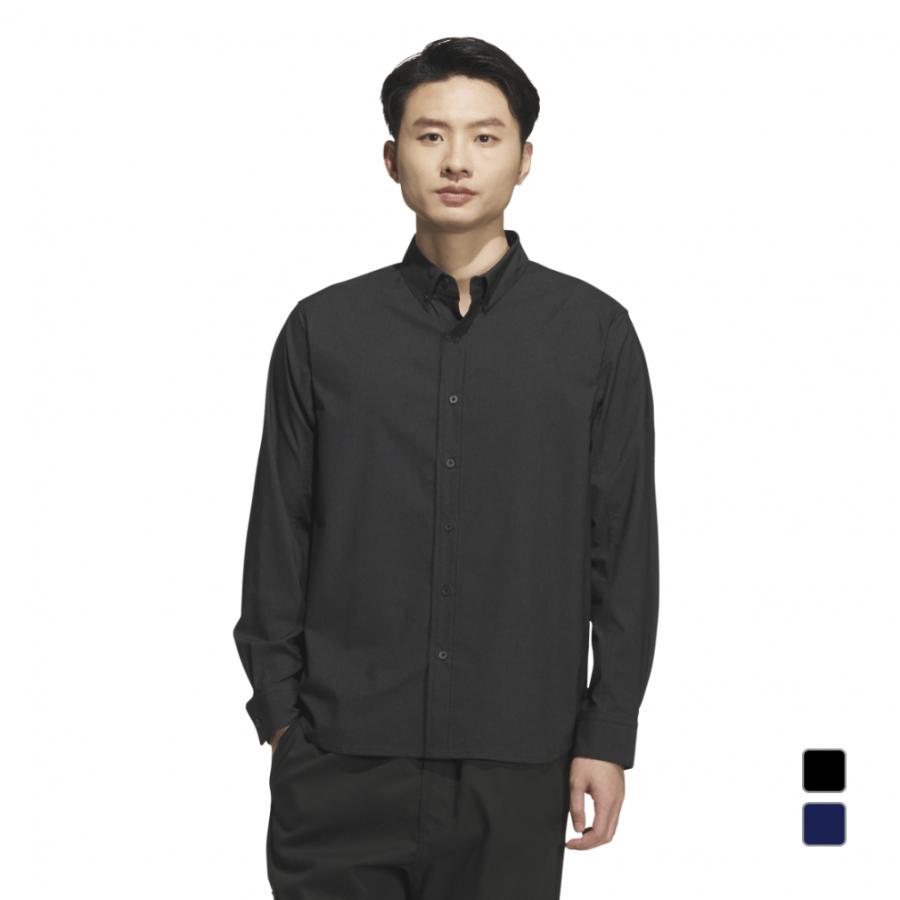 adidas（アディダス） メンズ 長袖 シャツ レギュラーフィット デニム