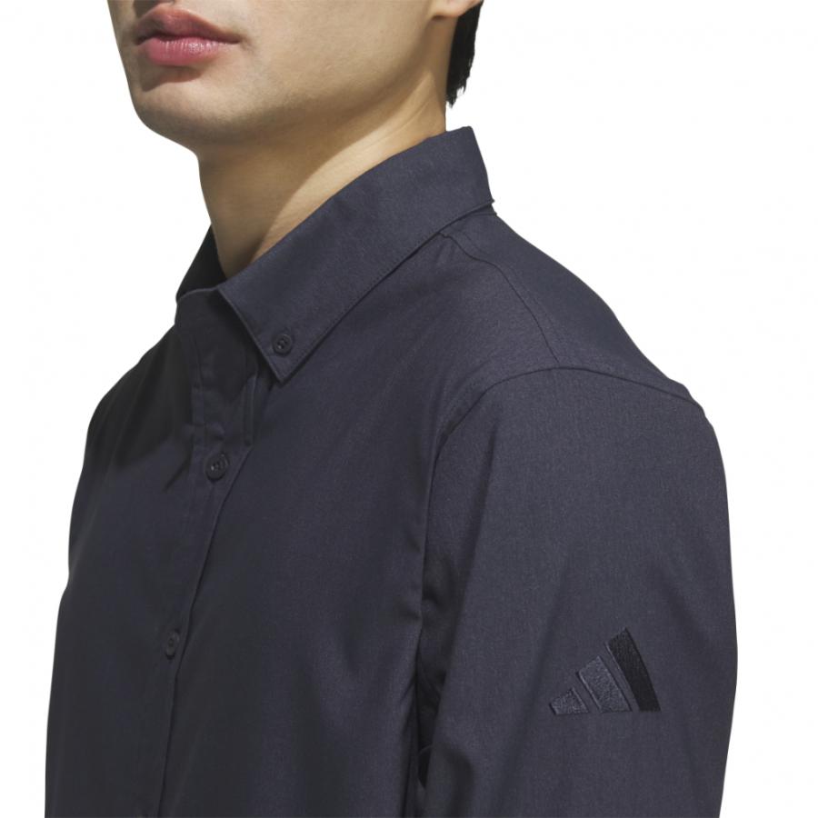 adidas（アディダス） メンズ 長袖 シャツ レギュラーフィット デニム