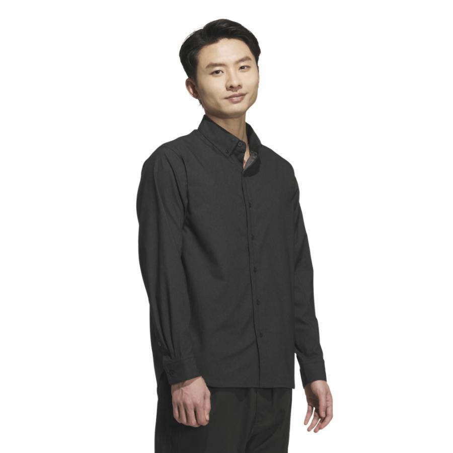 adidas（アディダス） メンズ 長袖 シャツ レギュラーフィット デニム