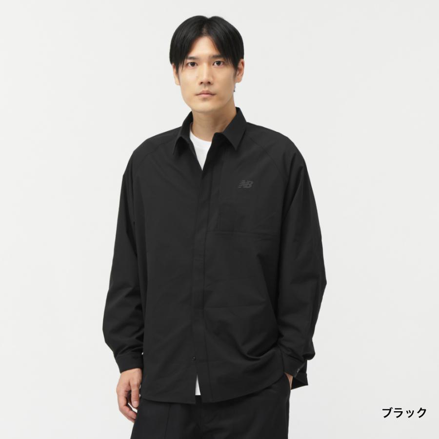 New Balance（ニューバランス） THE CITY メンズ 長袖 シャツ ウーブン