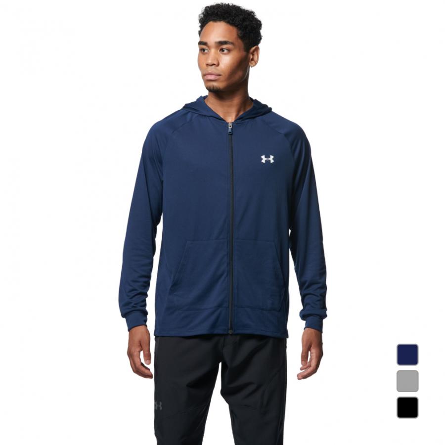 Under Armour ボーイズ UA スポーツスタイル ハーフジップパーカー UNDER ARMOUR（アンダーアーマー）の「UNDER ARMOUR (アンダーアーマー) FITTED フルジップ パーカー ARMOUR  KNIT HYBRID FZ 1388233（パーカー）」 - WEAR