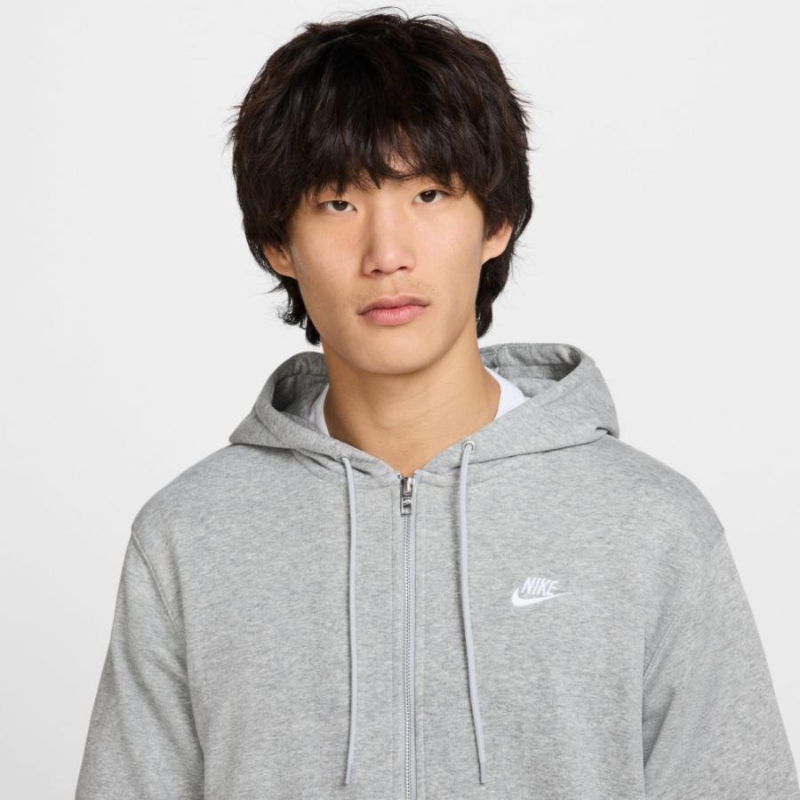 NIKE（ナイキ） メンズ スウェット フルジップ クラブ FT L/S