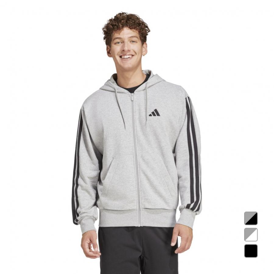 adidas（アディダス） メンズ スウェット フルジップ エッセンシャルズ