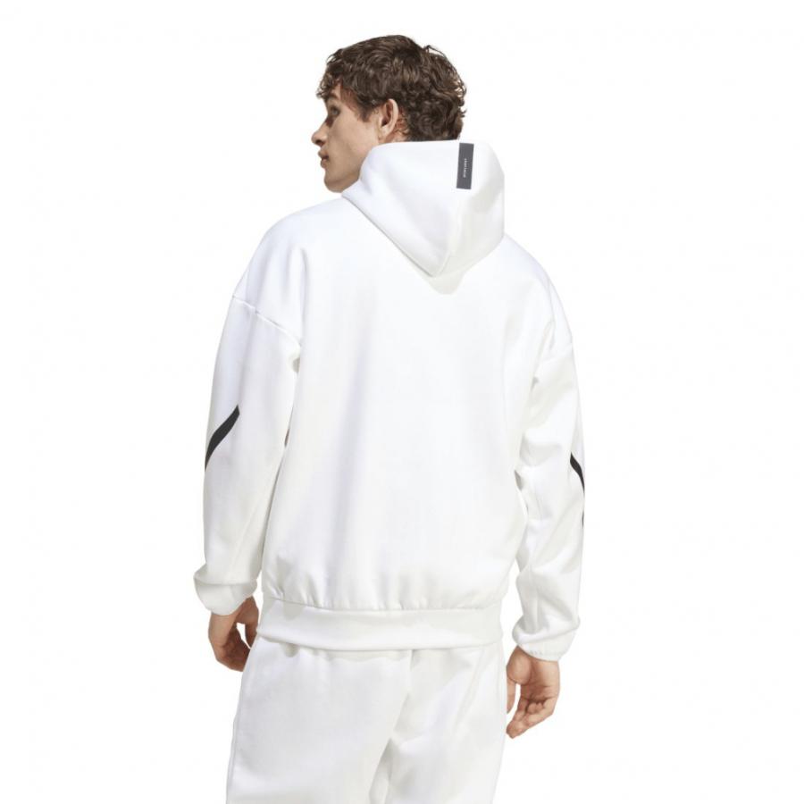 adidas フード付き冬用ジャージ ホワイト 34/44/50 adidas（アディダス） メンズ スウェット フルジップ Z.N.E.