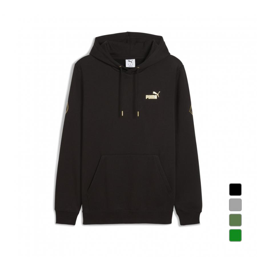 PUMA（プーマ） メンズ スウェット パーカー MAXIMAL METALLIC HD FL