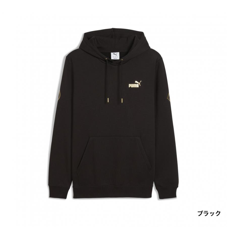 PUMA（プーマ） メンズ スウェット パーカー MAXIMAL METALLIC HD FL