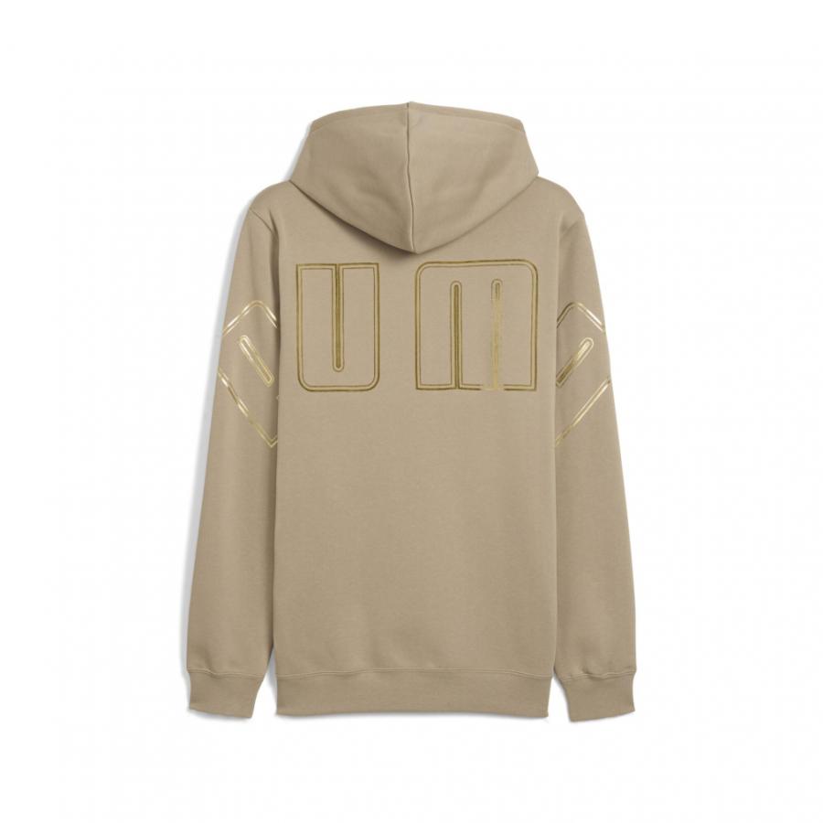 PUMA（プーマ） メンズ スウェット パーカー MAXIMAL METALLIC HD FL