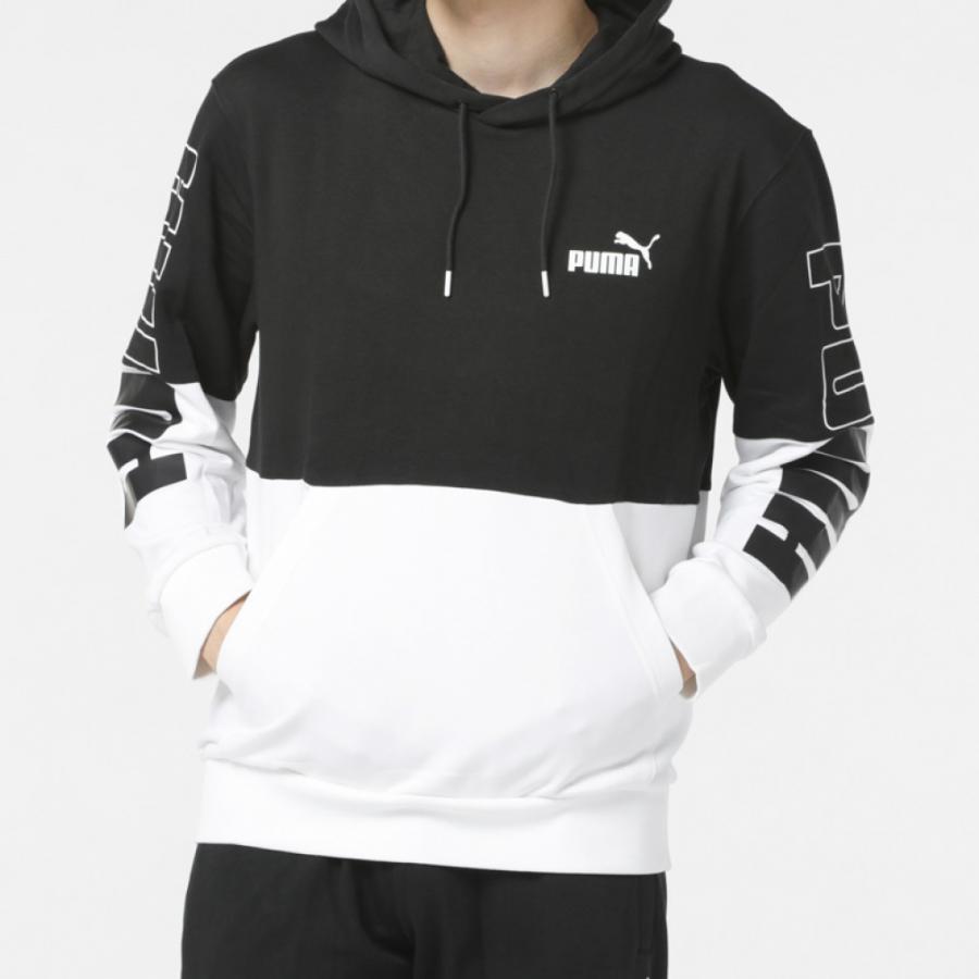 PUMA プーマ メンズ スウェット パーカー POWER カラーブロック