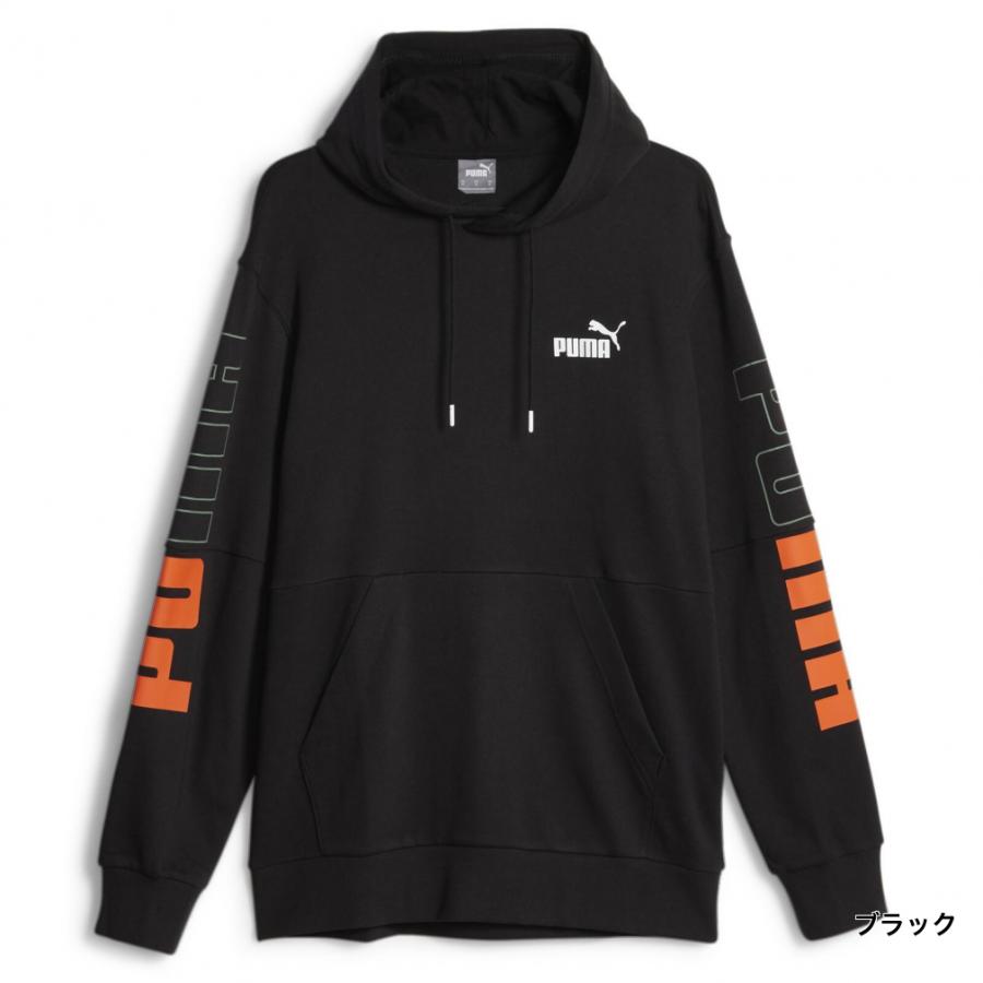 PUMA プーマ メンズ スウェット パーカー POWER カラーブロック PUMA プーマ メンズ スウェット パーカー POWER カラーブロック