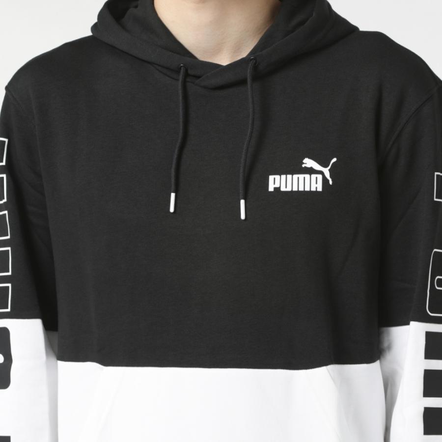 PUMA プーマ メンズ スウェット パーカー POWER カラーブロック