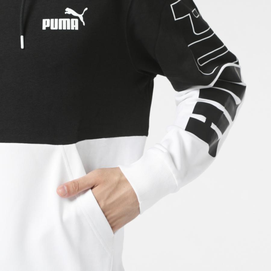 PUMA プーマ メンズ スウェット パーカー POWER カラーブロック