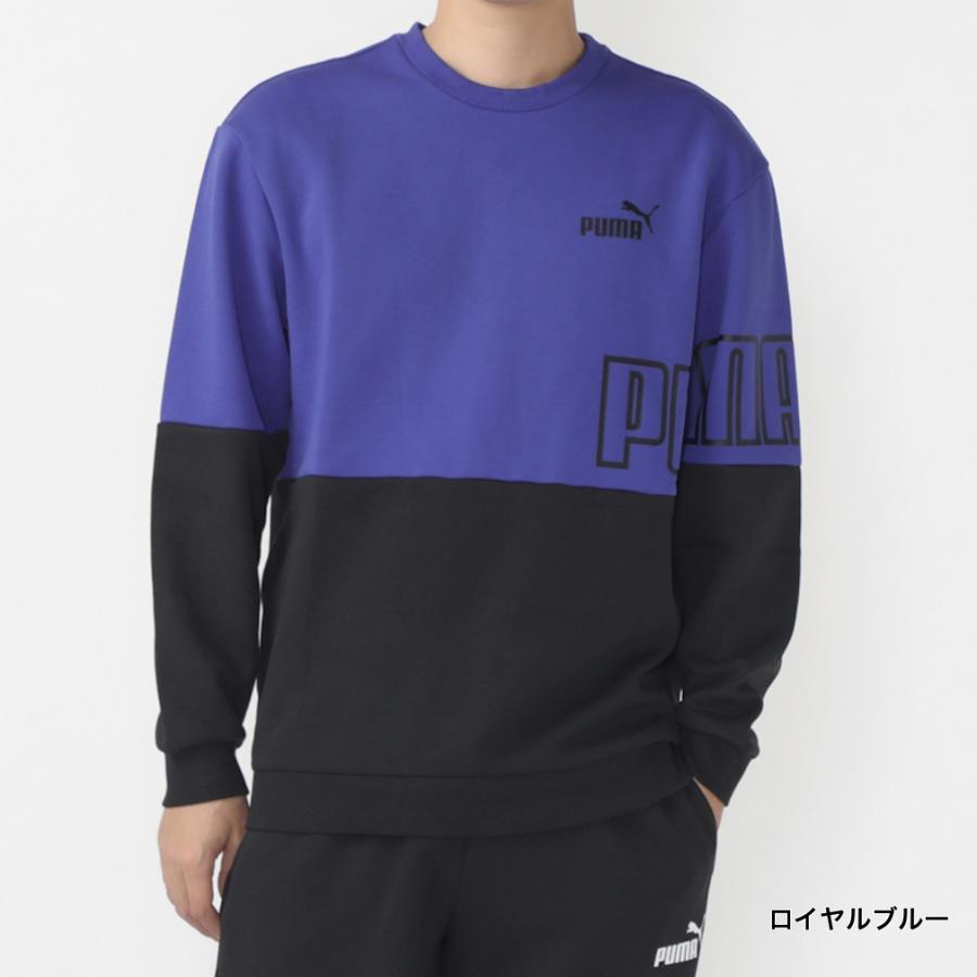 PUMA（プーマ） メンズ スウェット トレーナー PUMA POWER MX クルー