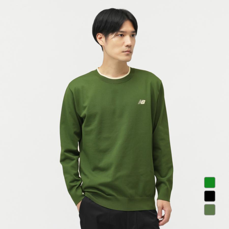 New Balance（ニューバランス） THE CITY メンズ ウェア ラインニット