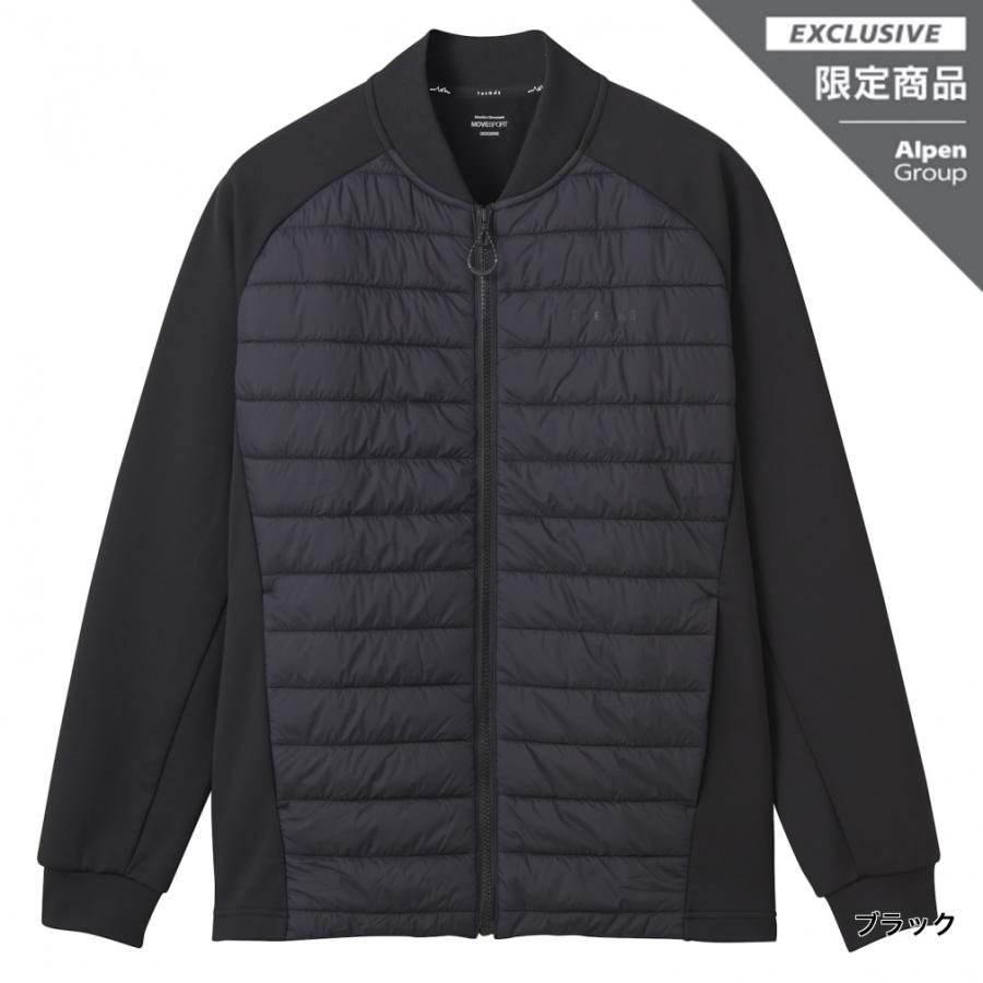 デサント メンズ 中綿ジャケット THE ONE Hybrid Padded Bomer Jacket DX-C2647AP アウター スポーツウェア アルペン・スポーツデポ限定 DESCENTE｜alpen-group｜02