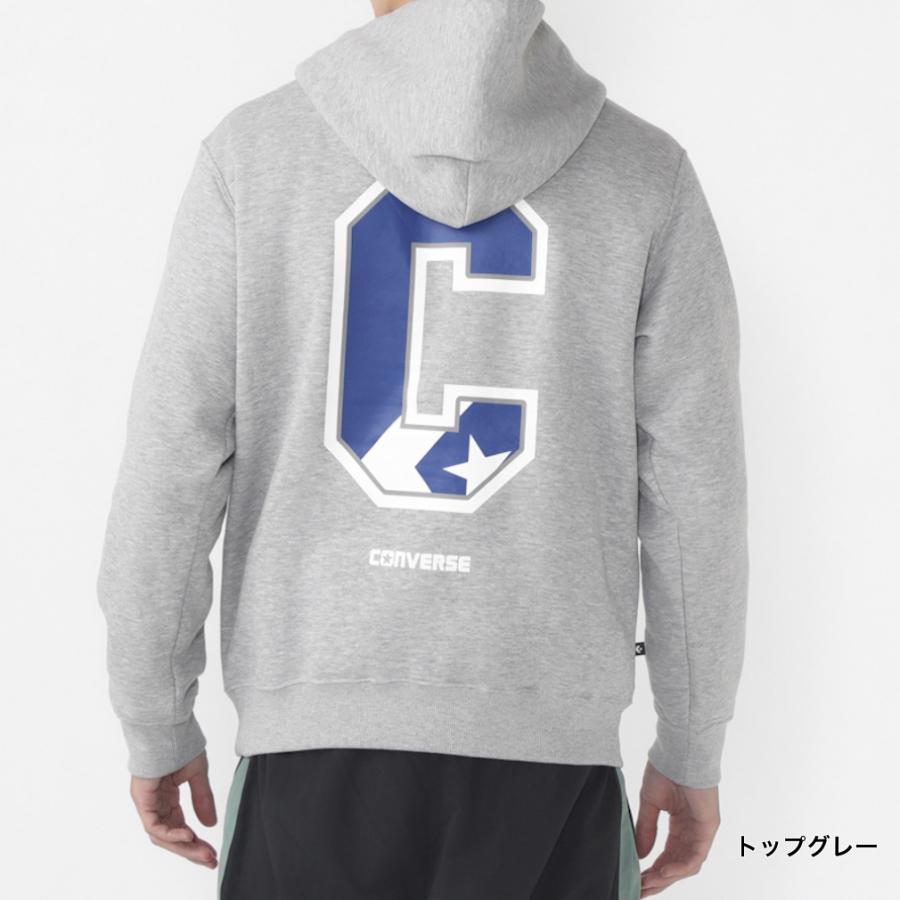 CONVERSE（コンバース） メンズ バックプリント スウェット フーディー 