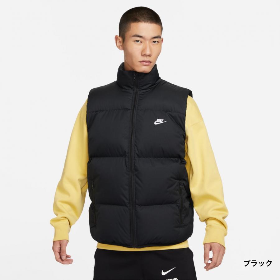 Nike 黒 ダウンベスト NIKE（ナイキ） ダウンジャケット ダウン TF クラブ パファー ベスト