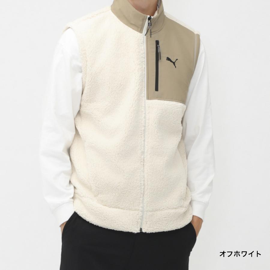 PUMA（プーマ） メンズ フリースベスト OPEN ROAD ウィンタライズド