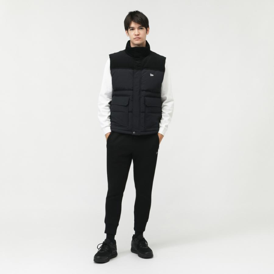 ニューエラ　NEW ERA　COMBI ダウンベスト NEW ERA（ニューエラ） メンズ ダウンベスト DOWN VEST COMBI BLK