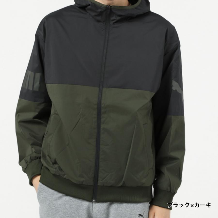 PUMA（プーマ） メンズ ウインドフルジップ PUMA POWER ウラメッシュ