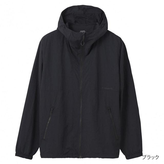 デサントゴルフ　ウィンドジャケット　ブラック　立体裁断　撥水　メンズ　L ナイロンストレッチ ウィンドジャケット | デサントゴルフ公式