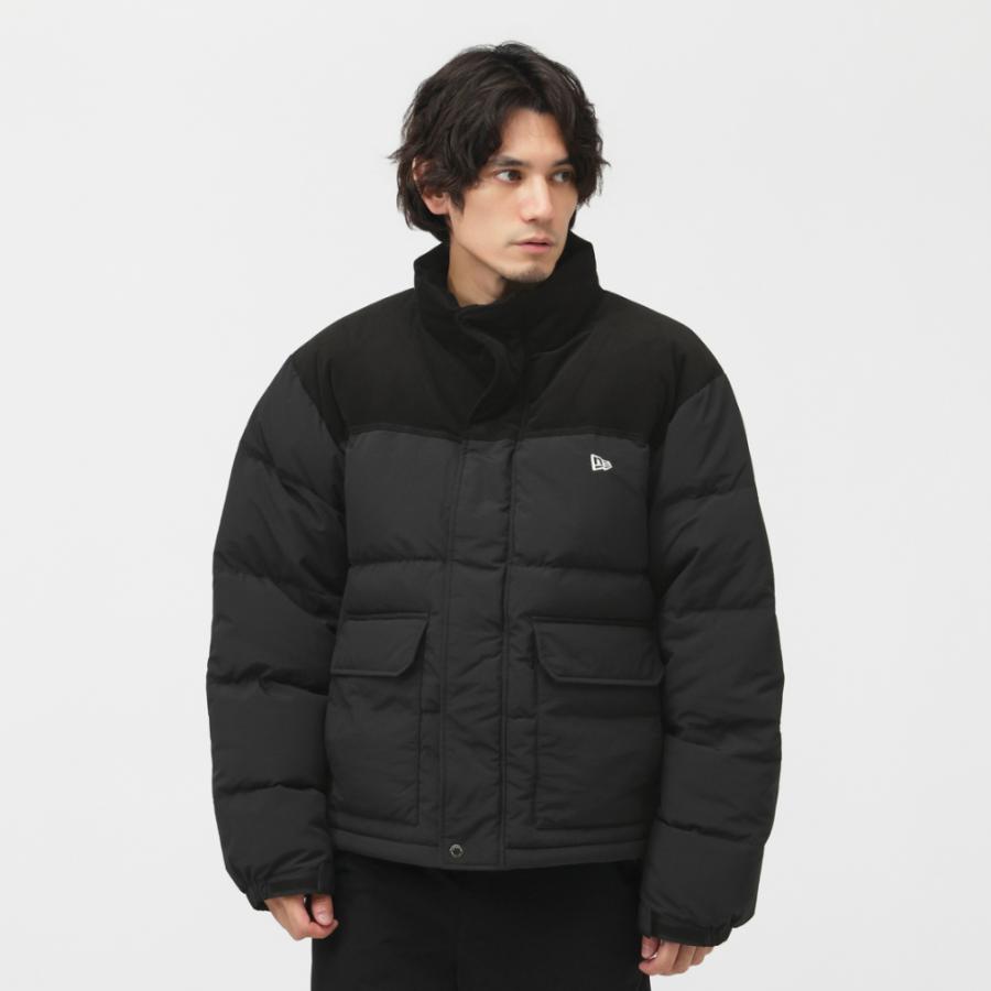 NEW ERA（ニューエラ） メンズ ダウンジャケット DOWN JK COMBI BLK
