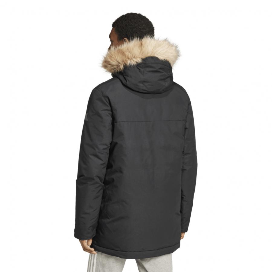 adidas（アディダス） メンズ 中綿コート Paveric ファーパーカー