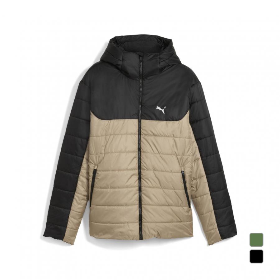 PUMA（プーマ） メンズ 中綿ジャケット ESS フーデッド パデッド JKT