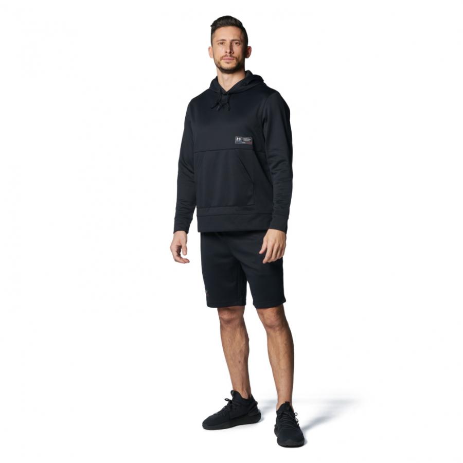 【希少残りわずか】新品　UNDER ARMOUR ブラック　メンズ　ハーフパンツ UNDER ARMOUR アンダーアーマー メンズ スウェット ハーフパンツ UA