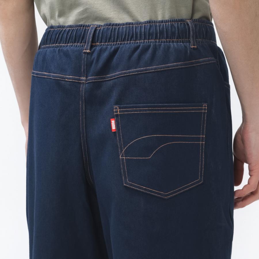 PUMA（プーマ） メンズ ロングパンツ ESS ELEVATED デニム ライク PT