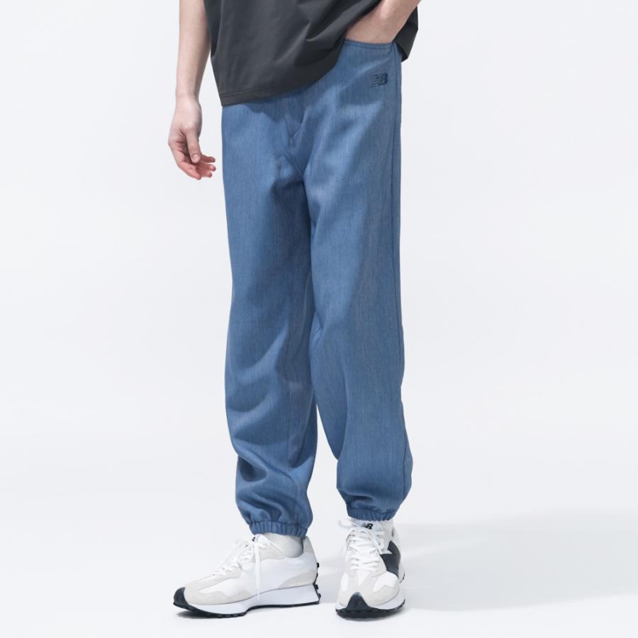 ballaholic Mサイズ 青ロングパンツ New Balance（ニューバランス） THE CITY メンズ ロングパンツ デニム