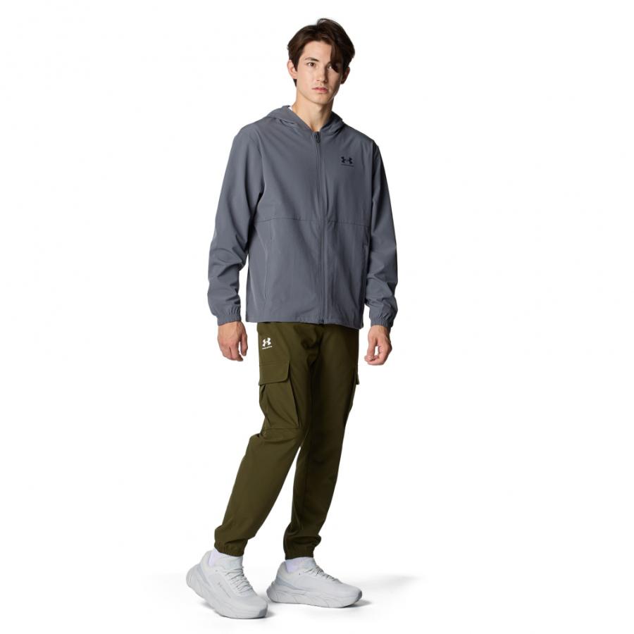 UNDER ARMOUR（アンダーアーマー） メンズ スウェット ロングパンツ UAバイブウーブン カーゴパンツ 1386558 308 ...