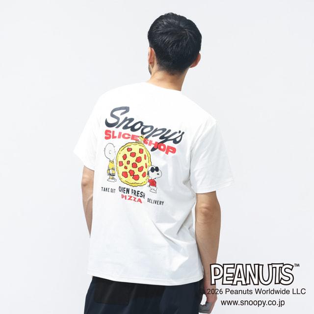 PEANUTS ピーナッツ スヌーピー メンズ 半袖 Tシャツ グラフィックT